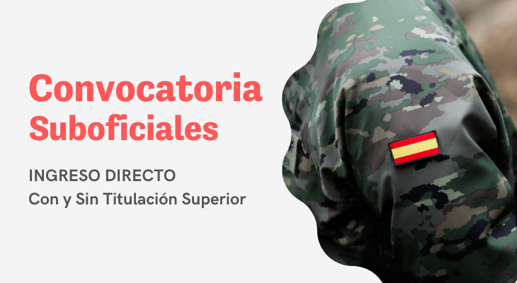 224 plazas convocatoria suboficiales del ejercito